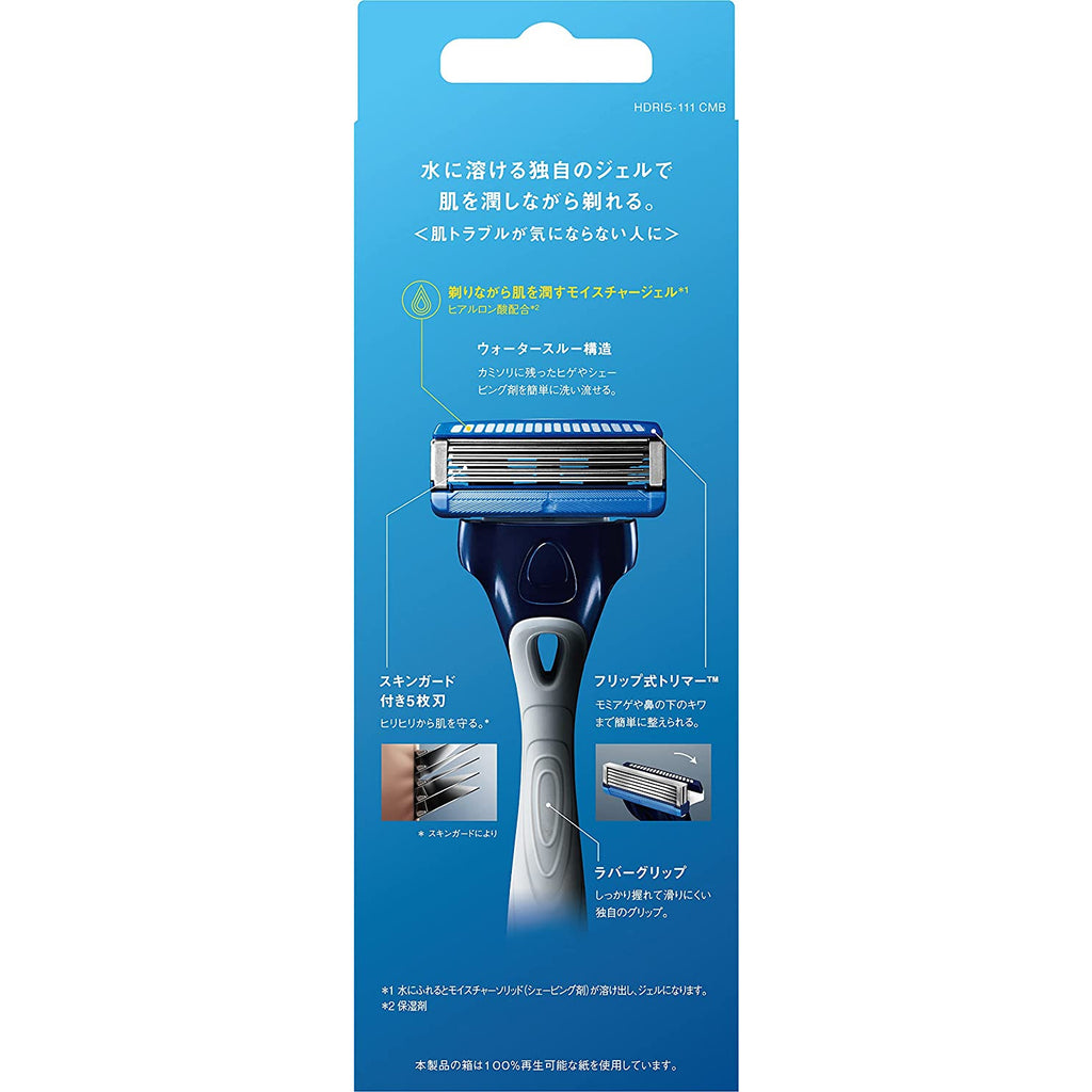 Schick Hydro 5 basic combo pack holder with blade + 4 spare blades