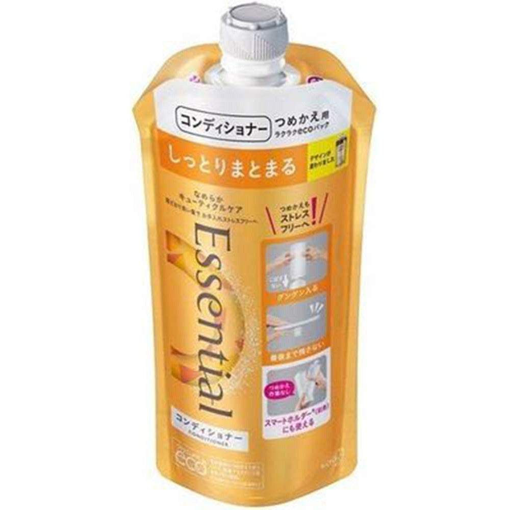 Kao Essential Moist and Cohesive Conditioner Refill 340ml