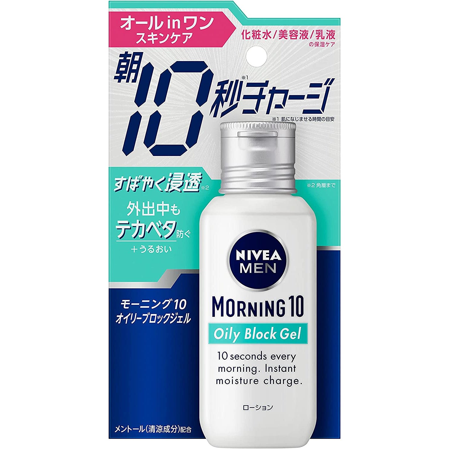 Kao NIVEA MEN Morning 10 Oily Block Gel 100ml