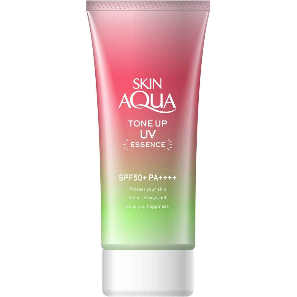 Rohto Skin Aqua Tone Up UV Essence Happiness Aura SPF50 + / PA ++++ 80g Sunscreen