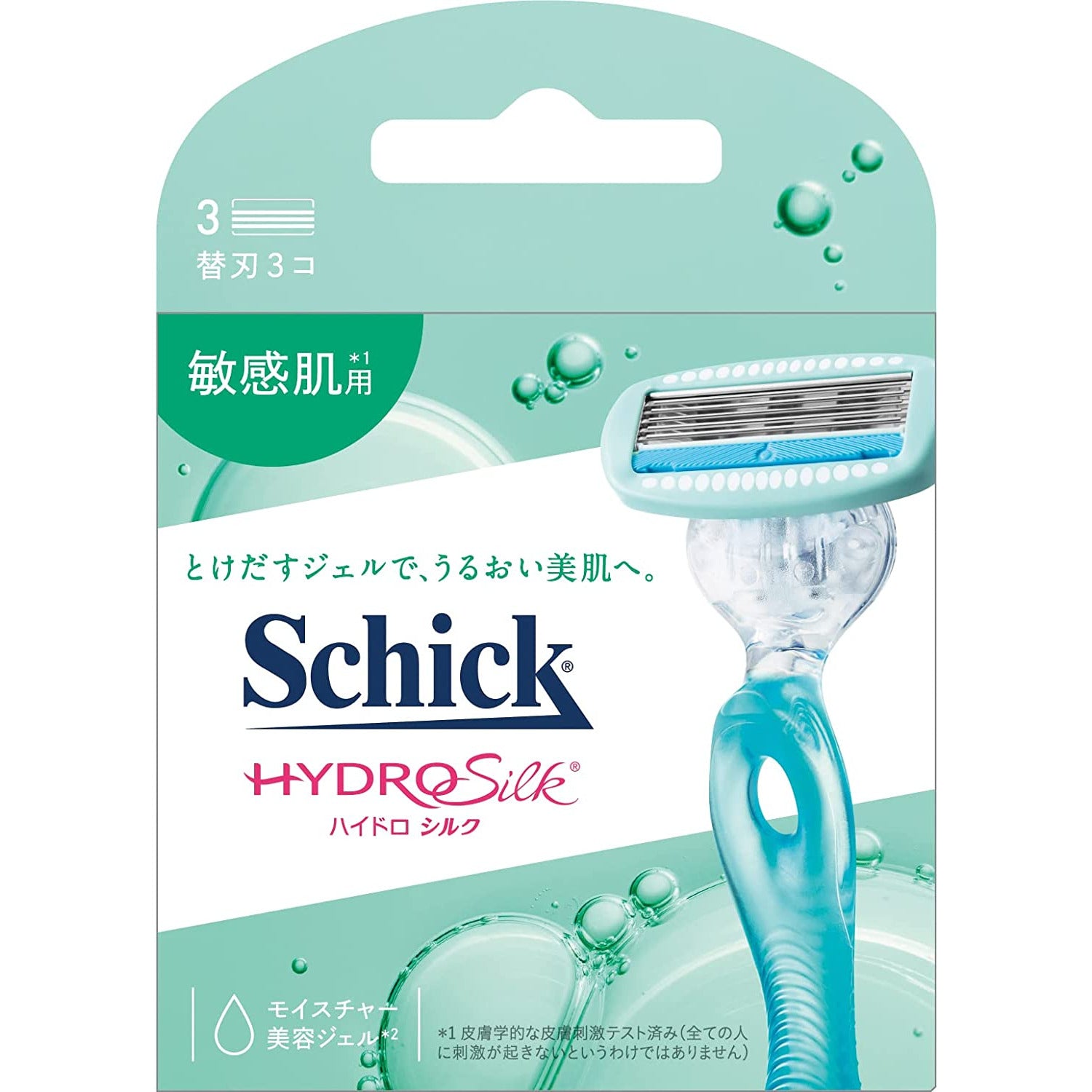 Schick Hydro Silk Spare blade for sensitive skin 3 pieces