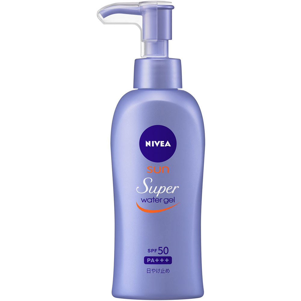 Nivea Sun Protect Water Gel SPF 50/PA +++ Pump 140g Import Japan