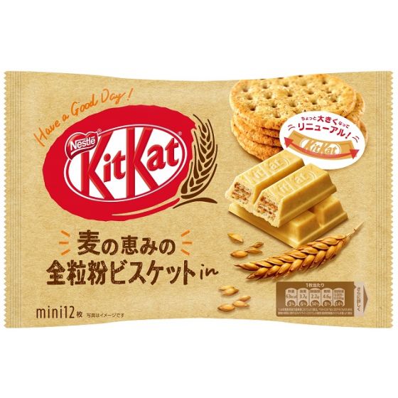 KitKat Mini Whole Grain Biscuits in 12 Sheets / Biscuits