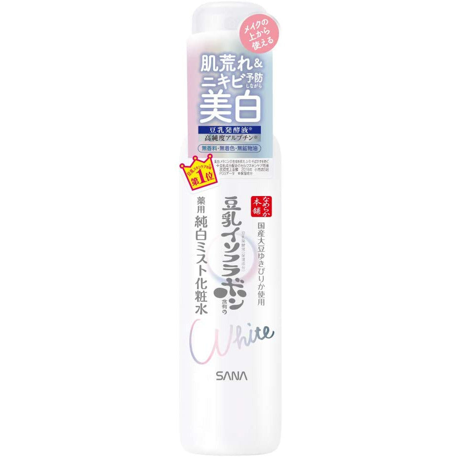Tokiwa Pharmaceutical Industry Nameraka Honpo Medicated Whitening Mist Lotion 120ml (Quasi-drugs)