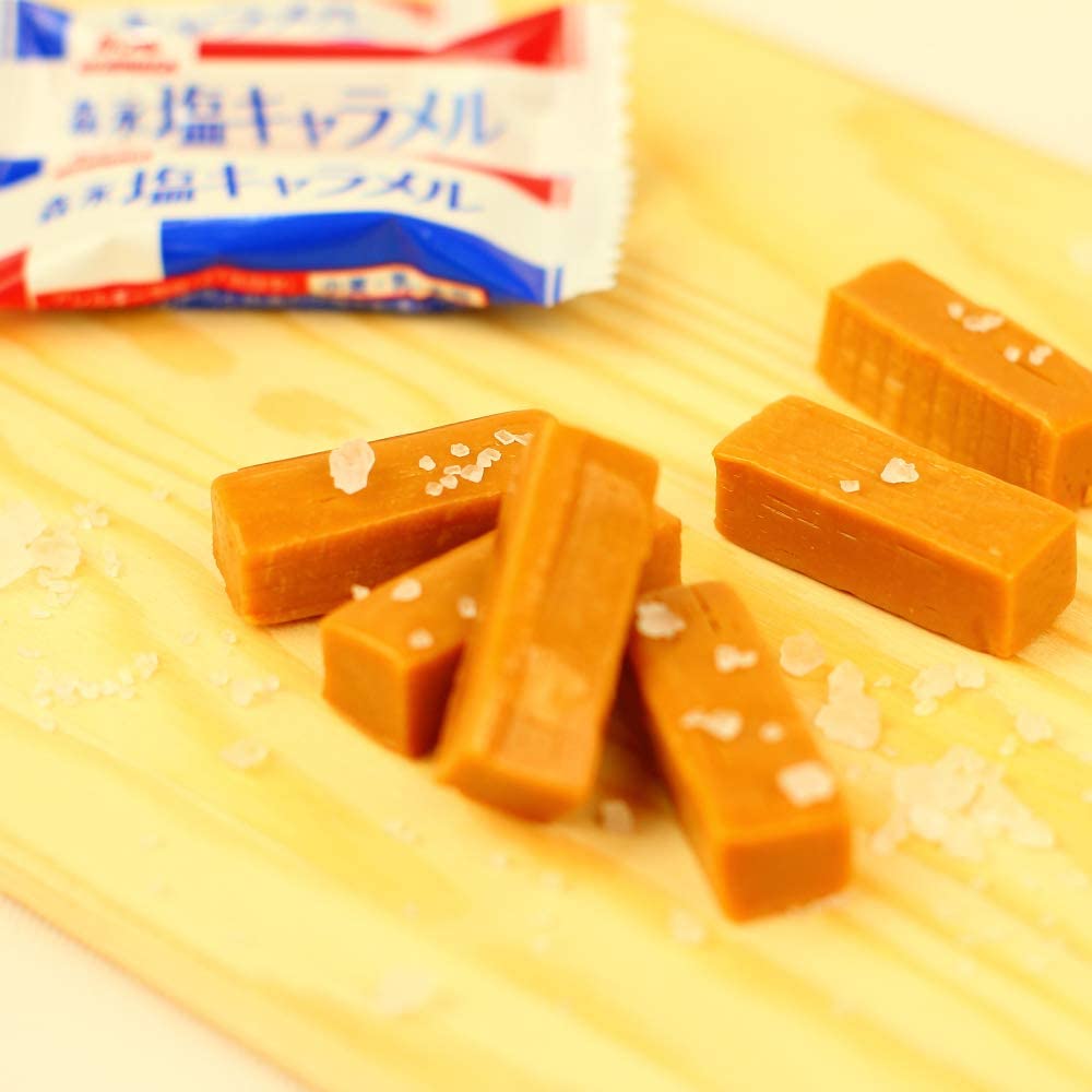 Morinaga salted caramel bag 92g / candy