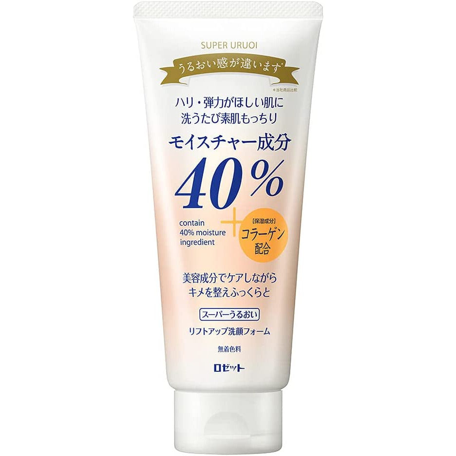 Rosette 40% Super Moisture Lift Up Face Wash Foam 168g