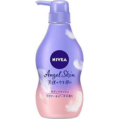 Kao Nivea Angel Skin Body Wash Flower & Peach Fragrance Body 480ml