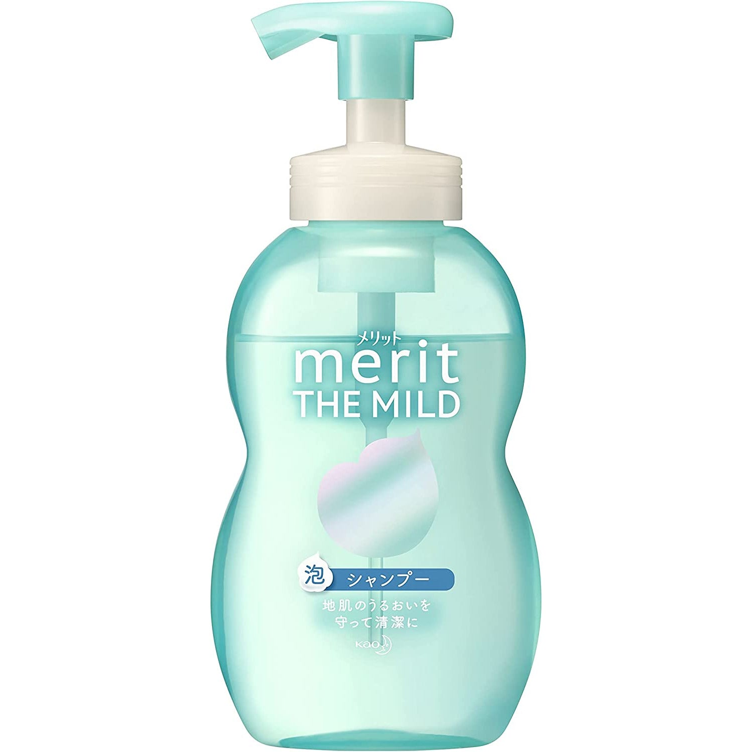 Kao Merit The Mild Foaming Shampoo Pump 540ml