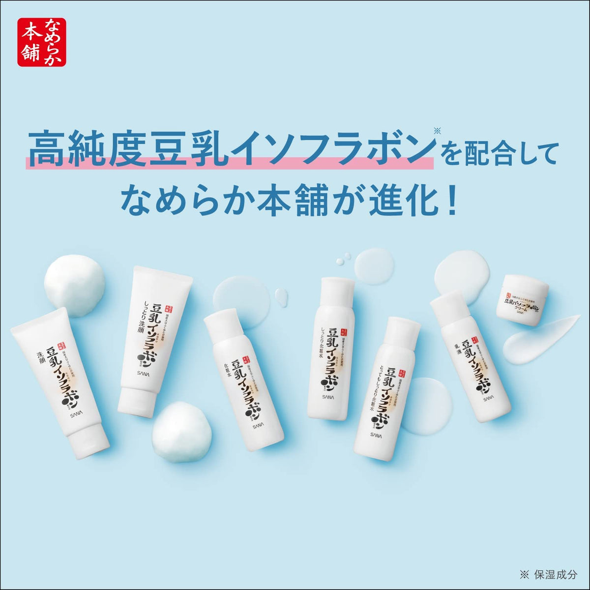 Sana Nameraka Soy Milk Isoflavone Moisturising Skin Lotion 200ml