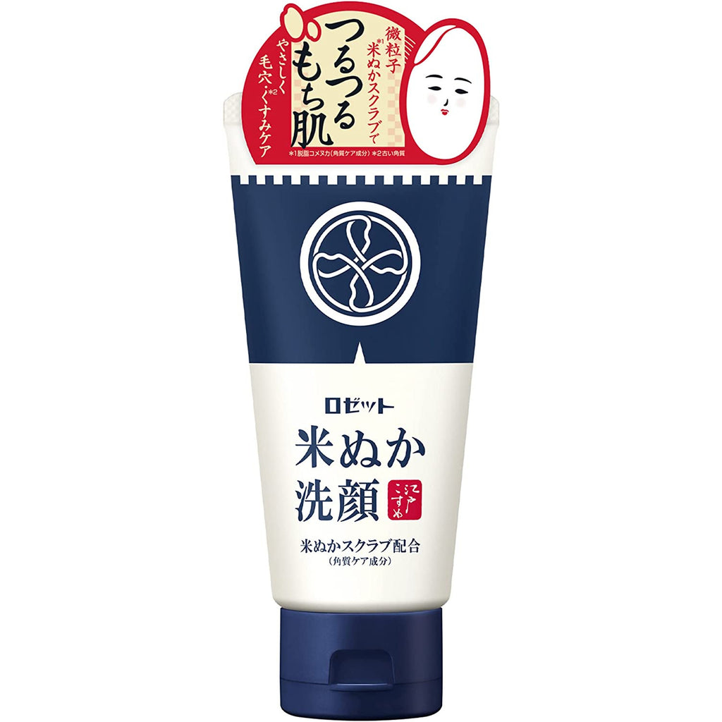 Rosette Edo Cosmetics rice bran cleansing foam 120g