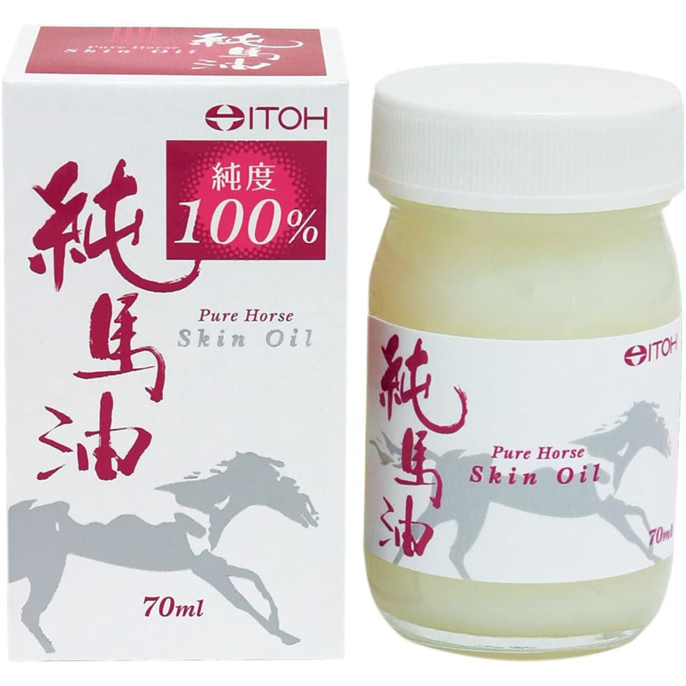 Ito Kanpo Pharmaceutical Pure Horse Oil 100% Skin Oil 70ml Whole Body Unscented