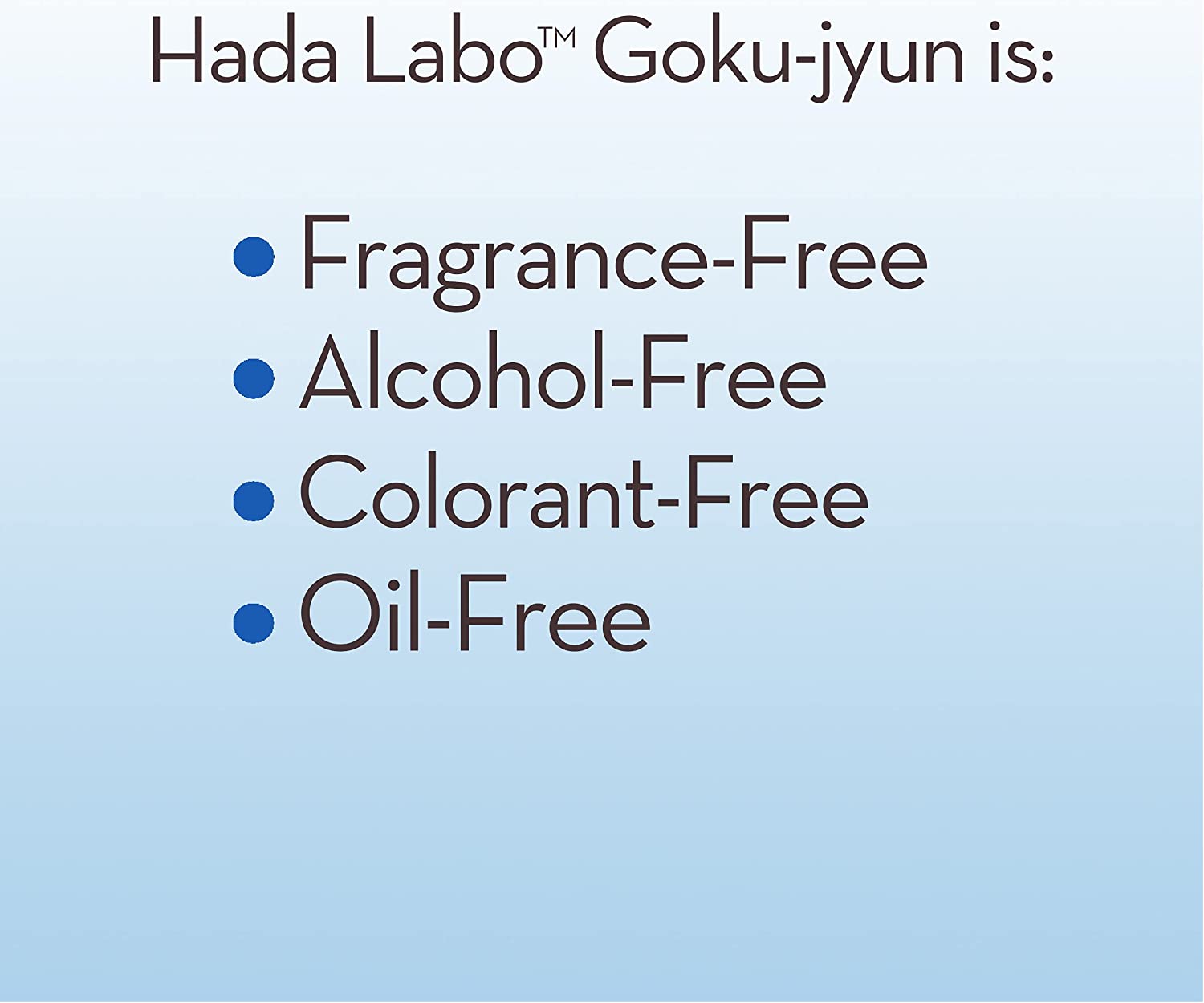 Hada labo Super Hyaluronic Acid Moisturizing Skin Lotion Gokujyun Rohto 170ml