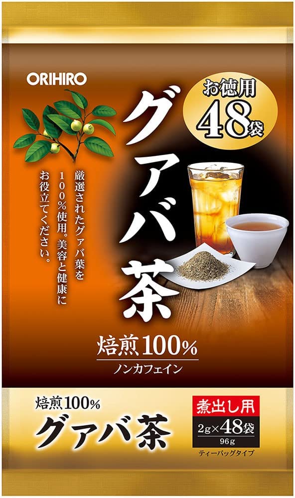 ORIHIRO Guava Tea 48 Packets Non-Caffeine Healthy Tea