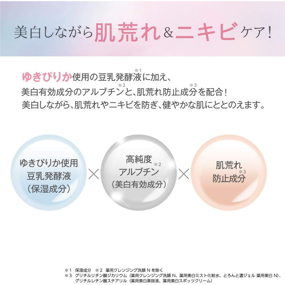 NEW SANA Nameraka Honpo Medicated Whitening All in one gel 100g