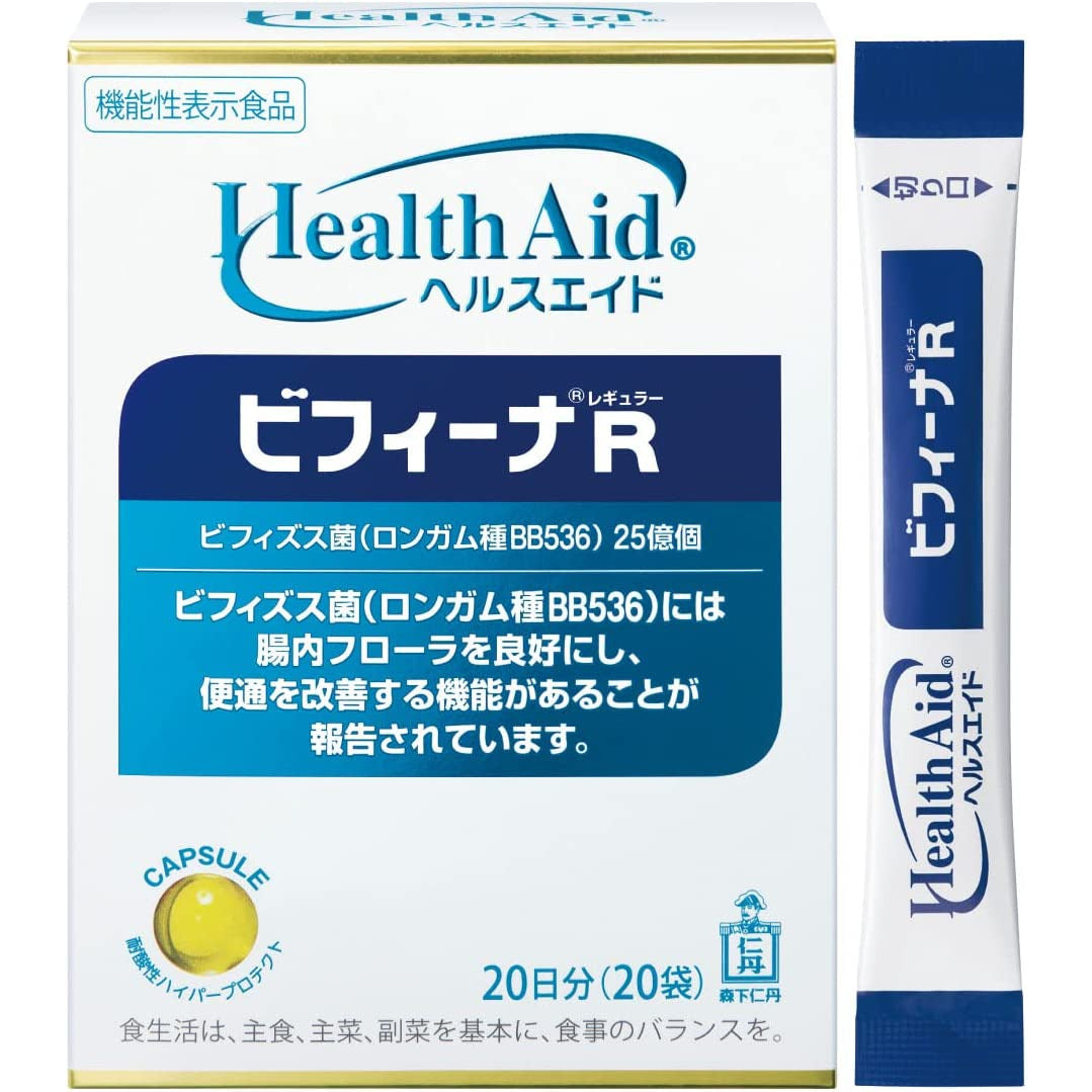 Health Aid Bifina R Natural Probiotic Morishita Jintan Stick Powder For 20 Days
