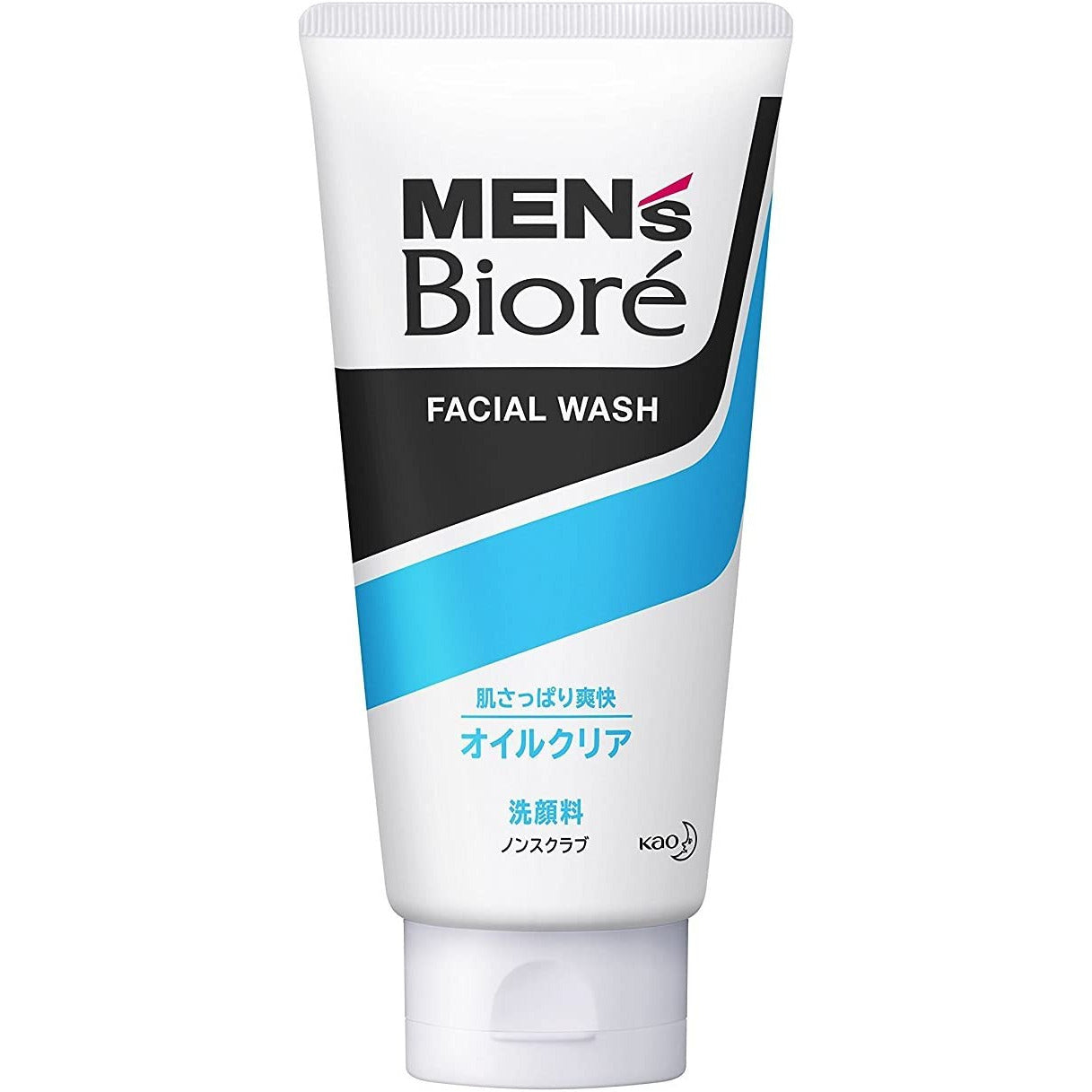 Kao Men's Biore Deep Oil Clear Face Wash 130g