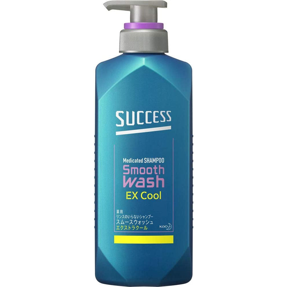 Kao Success Shampoo Smooth Wash  Extra Cool Body 400m