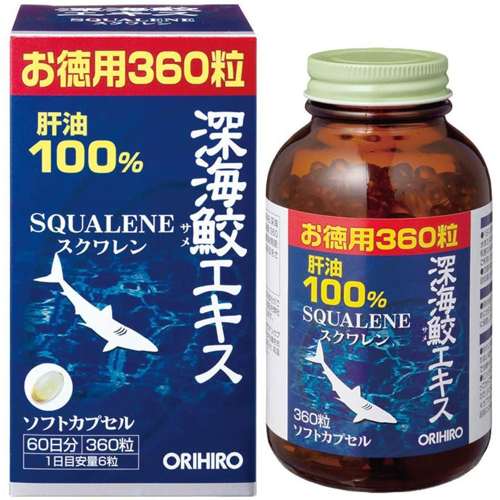 [ONE DAY LIMITED SELL] Orihiro Deep Sea Shark Extract Capsule Value 360 Tablets 60 Days - CosmeBear  | Popular Japanese Online Store