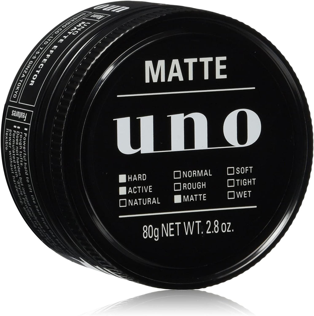 Shiseido uno Matte Effector Hair Styling Wax Hard Active 80g