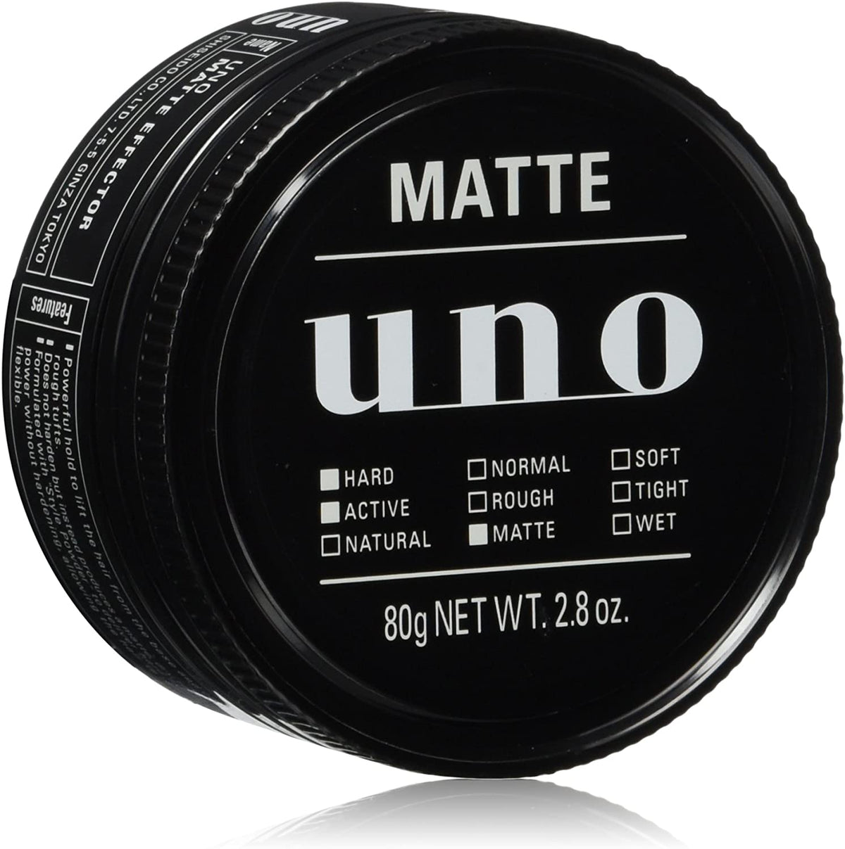 Shiseido uno Matte Effector Hair Styling Wax Hard Active 80g