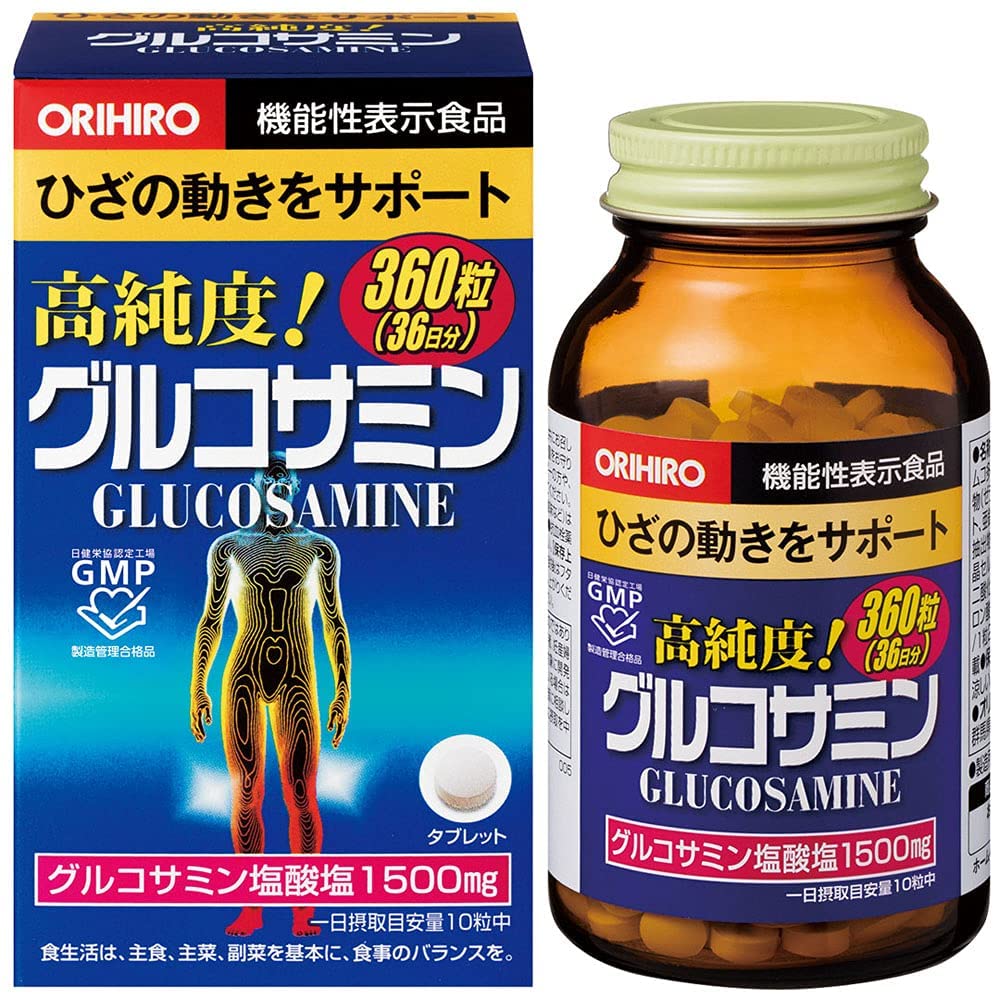 ORIHIRO High Purity Glucosamine & Chondroitin 360 tablets