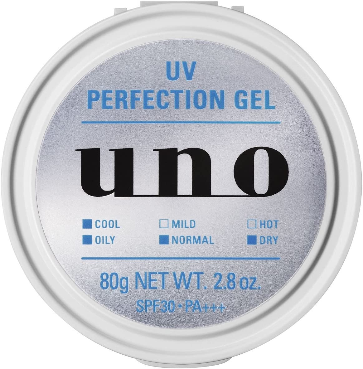 Shiseido Uno Perfection All In One Gel SPF30+ PA+++ 80g