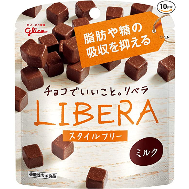 Glico LIBERA Rivera (milk chocolate) 50g