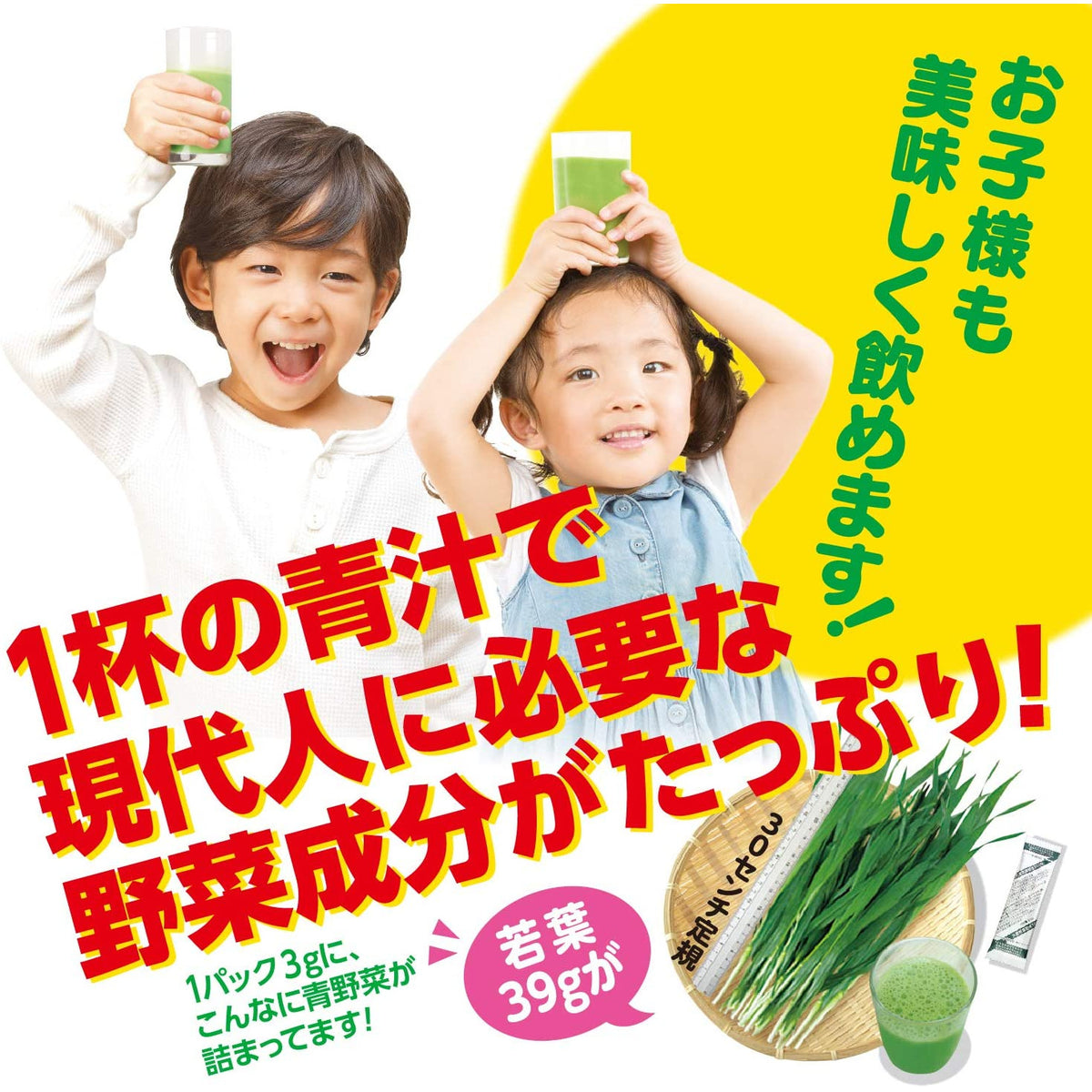 Yamamoto Kanpo Barley Young Leaf 100% 3g x 88 packets Green juice