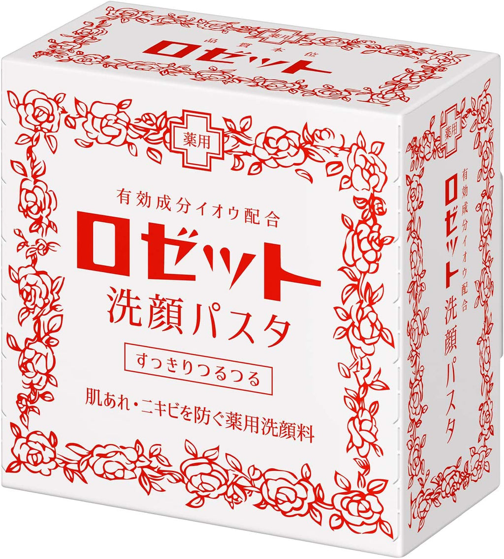 Rosette Sengan cleansing Pasta face wash cleanser 90g
