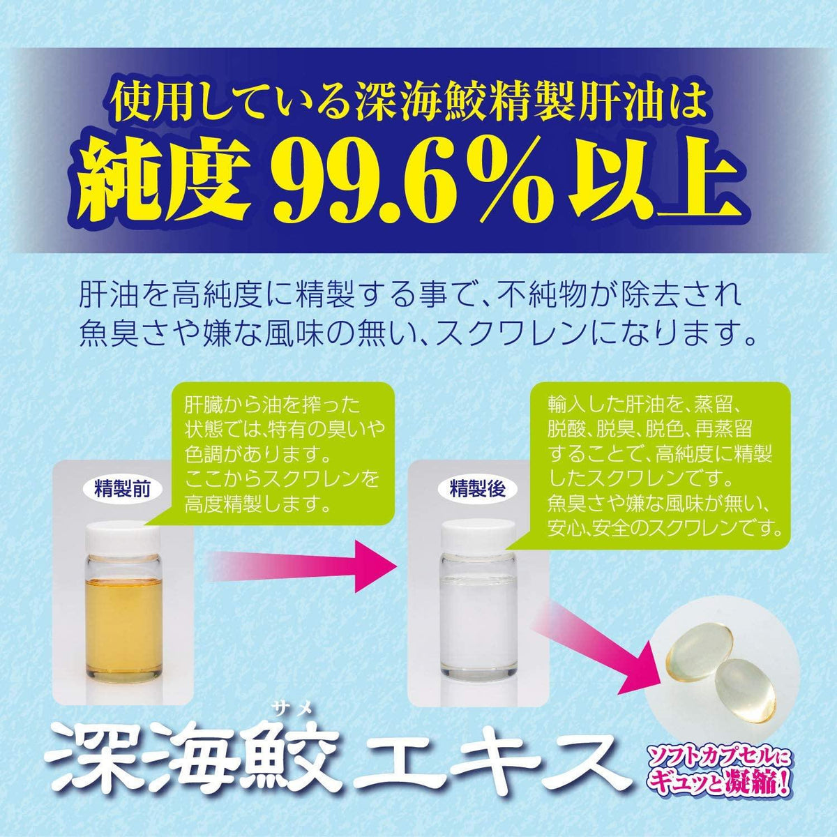 [ONE DAY LIMITED SELL] Orihiro Deep Sea Shark Extract Capsule Value 360 Tablets 60 Days - CosmeBear  | Popular Japanese Online Store