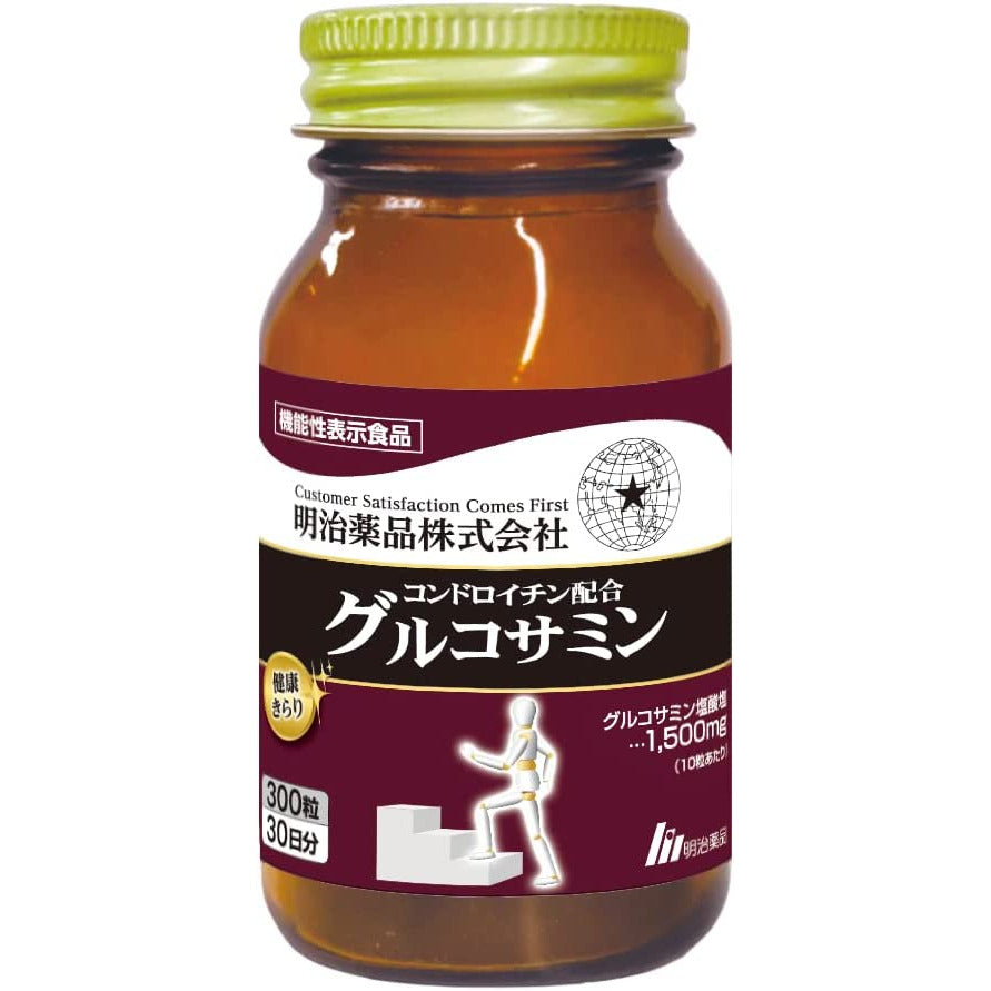 Meiji Health Kirari Chondroitin Blended Glucosamine 30 days 300 Tablets