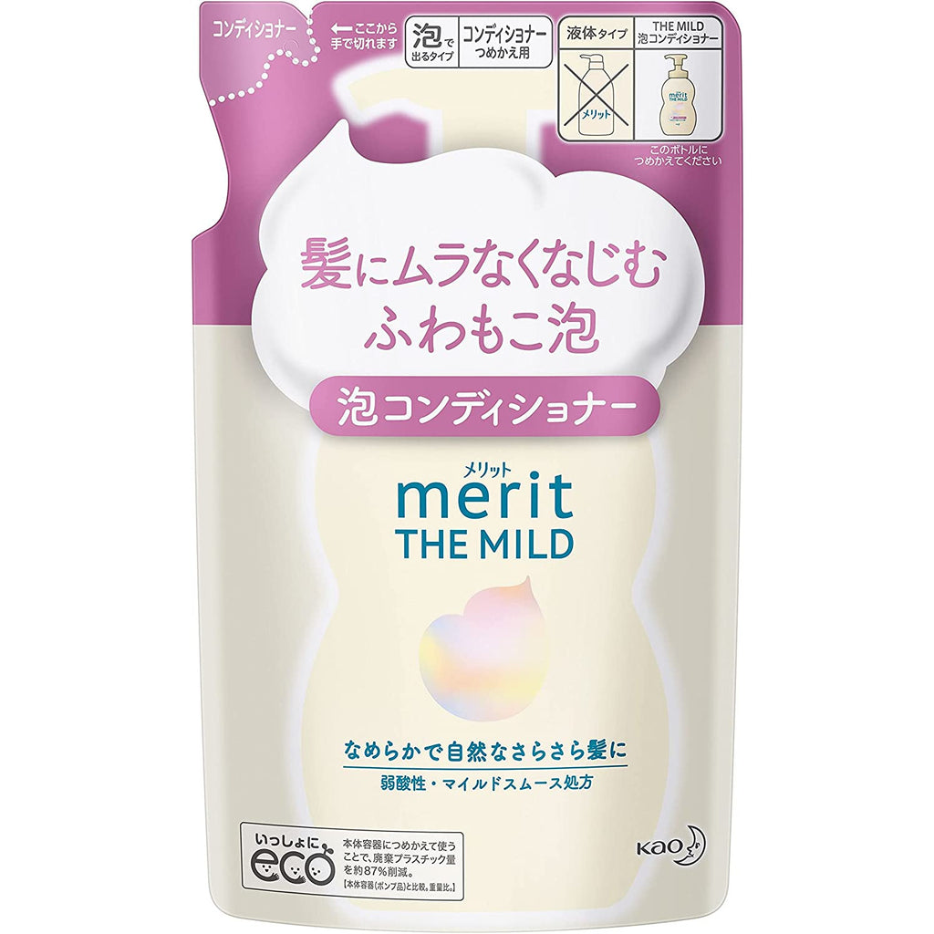 Kao Merit The Mild Foaming Conditioner Refill 440ml