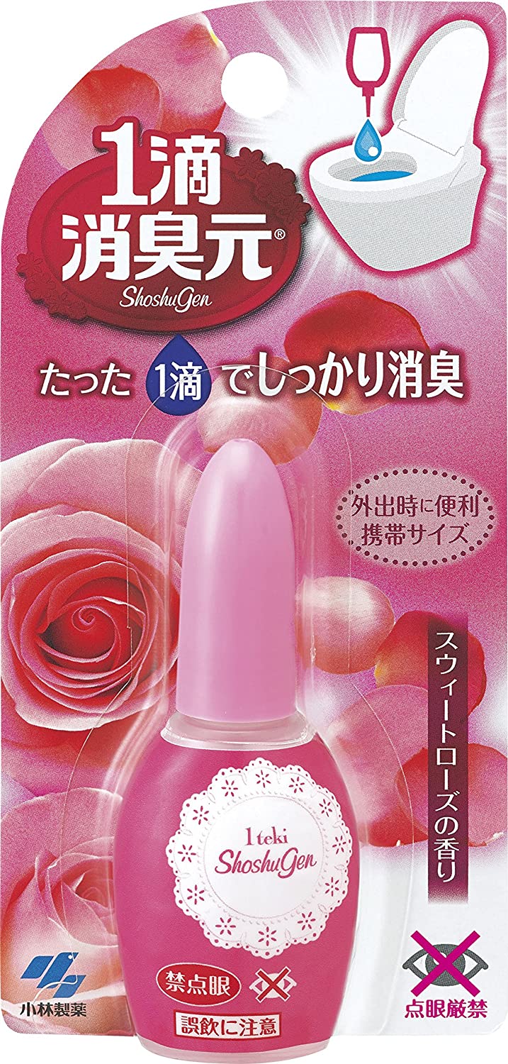 Kobayashi Powerful One-Drop Deodorizer For Toilet 20ml Sweet Rose