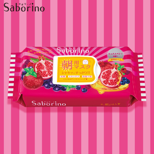 Saborino Mezama Sheet Ripe Fruit High Moisturizing Type 28 Sheets / Face Mask