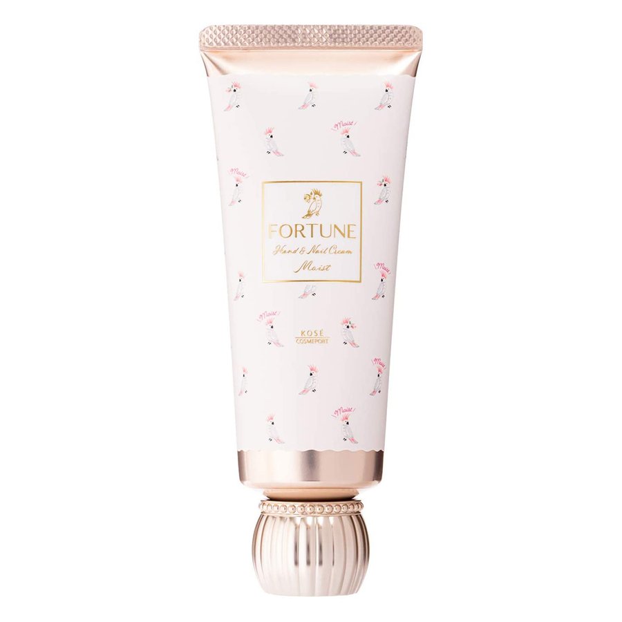 KOSE Fortune RH Hand & Nail Cream Moist (Rose Fragrance) 60g