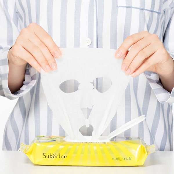 Saborino Face mask Mezama Sheet Botanical 28 Sheets