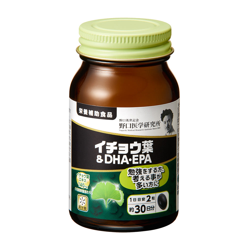 Noguchi Medical Research Institute Ginkgo Biloba & DHA EPA 60 capsules