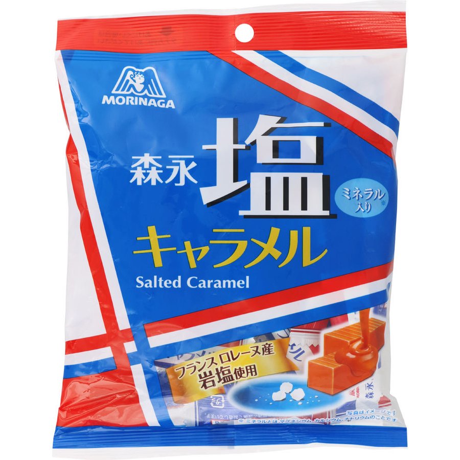 Morinaga salted caramel bag 92g / candy