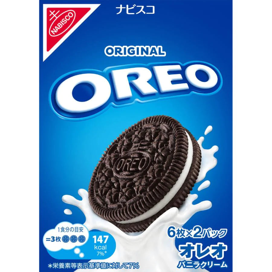 Mondelez Japan Oreo vanilla cream biscuits 12 pieces