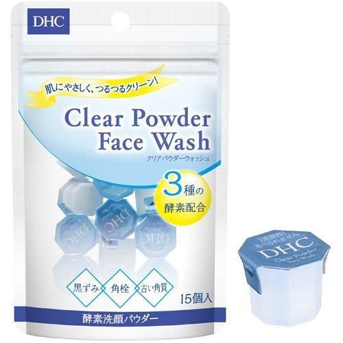 DHC Clear Powder Wash Enzyme Face Wash Powder 0.4g x15 pieces