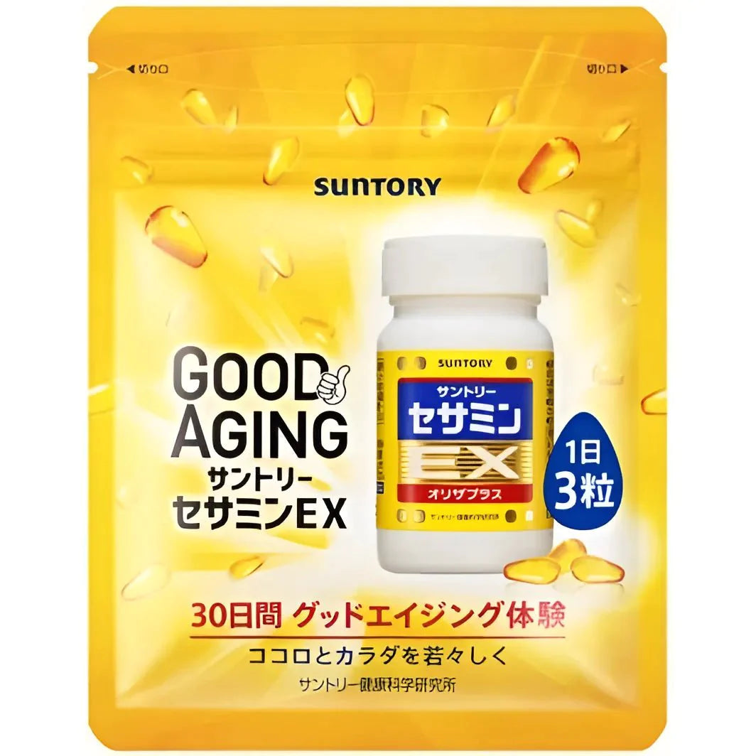 SUNTORY Sesamin EX 30 Days 90 Capsules